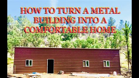 convert metal building to house|How to Turn a Metal Building into a House .